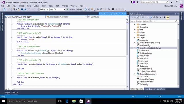 Cancel Long Running SQL Command in ASP.NET WebForm Application смотреть онлайн