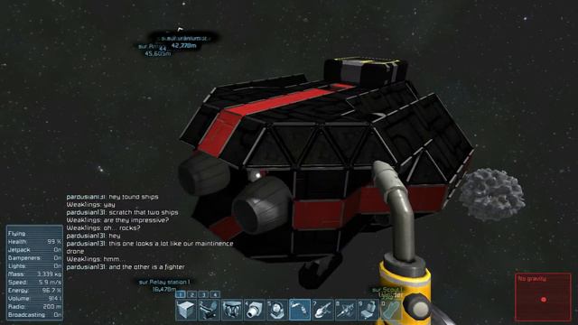 Space Engineers ship finding exploration смотреть онлайн