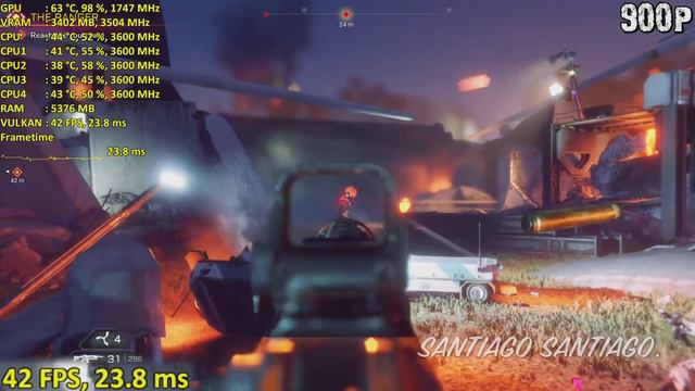 Rage 2 - GTX 1050 ti - 1080p - 900p - 720p - i3 8100 - Gameplay Benchmark PC смотреть онлайн