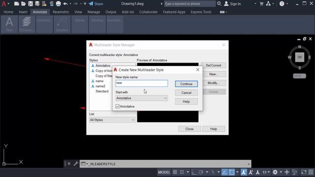 How to create a leader in AutoCAD 2022 смотреть онлайн