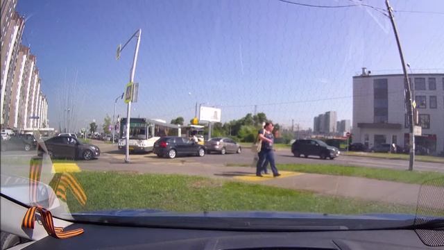 20170630 Зеленоград Автобус и ауди смотреть онлайн