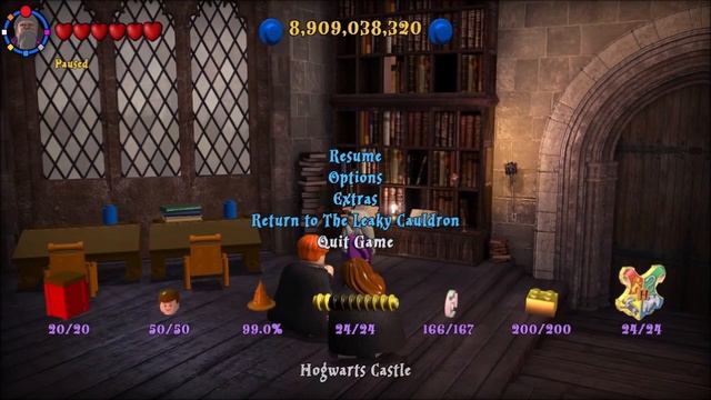 Lego Harry Potter years 1-4 Library glitch смотреть онлайн