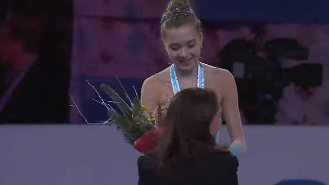 Victory Ceremony: Ladies / Grand Prix Final 2014 [FHD] смотреть онлайн