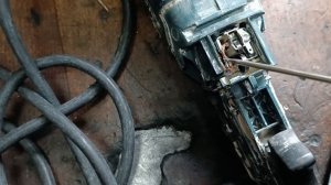 Bosch GWS 15 -125 CIEH| Болгарка заискрила| Замена спиральной пружины