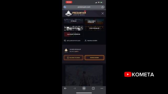 ARZIMAGAN PULGA ? DNATERSKI AKKAUNT OLAMIZ ?RANDOM AKKAUNT OLISH 0DAN ?