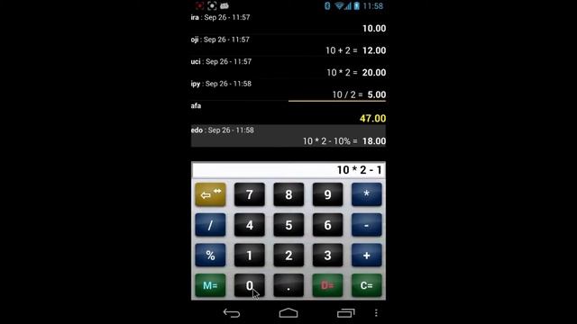 Calc'1 : Aggiungere... - (Calcolatrice Androïd) - IT смотреть онлайн
