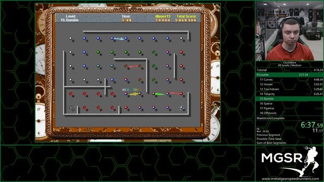 ClockWerx | Emulator | 15 Ramble | Medium | 40,000 Score смотреть онлайн