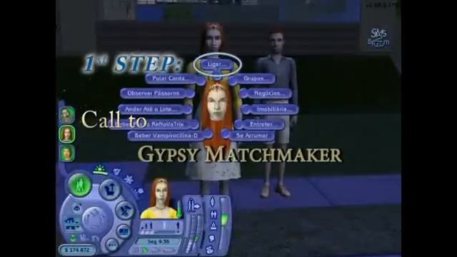 How to make and cure vampires in The Sims 2 смотреть онлайн