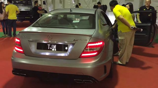 Mercedes Benz C63 AMG Black Series - Revving, Walkaround, Interior (KL Auto Fair 2015) смотреть онлайн