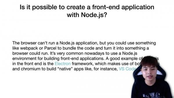 NodeJS คำถามในการสัมภาษณ์งานที่ทุกคนควรรู้!