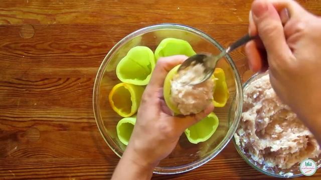 ПЕРЕЦ фаршированный мясом и рисом. Любимое блюдо! смотреть онлайн