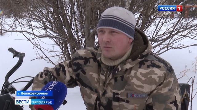 Снегоход - незаменимый транспорт для жителей Крайнего Севера. смотреть онлайн