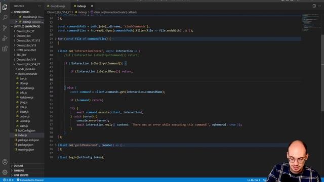 DROPDOWNS/SELECT DISCORD V14 || Tutorial [Nederlands/Dutch] смотреть онлайн