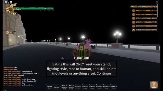 How reset stats without pure roka | YBA смотреть онлайн