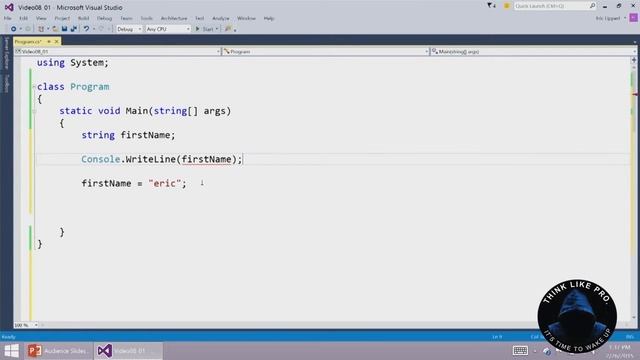 Common Variable Problems in C# | Think Like Pro смотреть онлайн