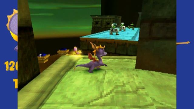 Spyro the Dragon 120% Walkthrough - 20 - Terrace Village смотреть онлайн
