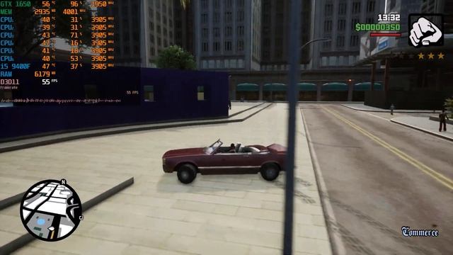GTA San Andreas Definitive Edition GTX 1650 + i5 9400F (1080p Max Settings) смотреть онлайн