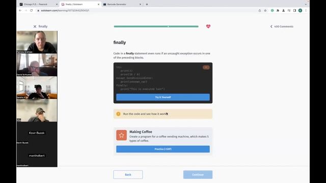 Sololearn Python 41-43 MOPH смотреть онлайн