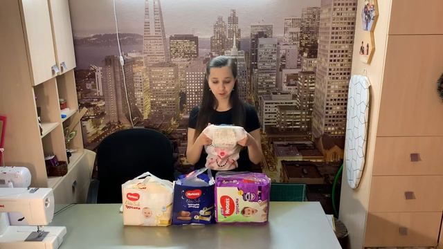 Трусики Huggies Elite Soft и Huggies. Мое мнение.