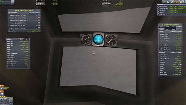 Apollo Mission in IVA - Kerbal Space Program смотреть онлайн