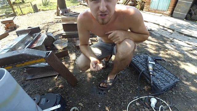 Делаю подставку-тумбу для токарного станка, часть 1 смотреть онлайн