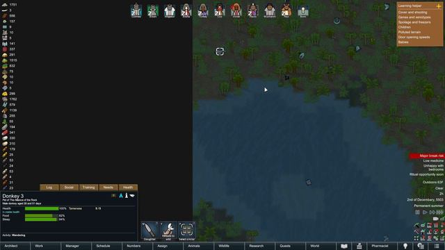 Tropical Tribal Livin' l Rimworld Tribal Biotech Redux l Part 19 смотреть онлайн