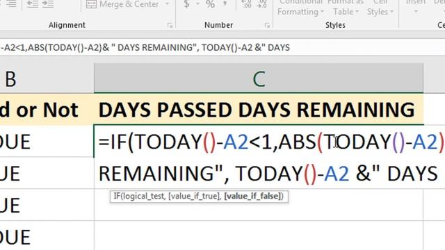 how to calculate overdue days in excel смотреть онлайн