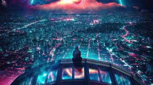 Calm Night Synthwave Retrowave Chillwave music mix