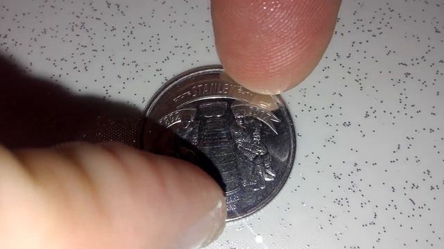 Монета 25 центов Канады 2017 года "125 лет Кубку Стенли" !!! смотреть онлайн