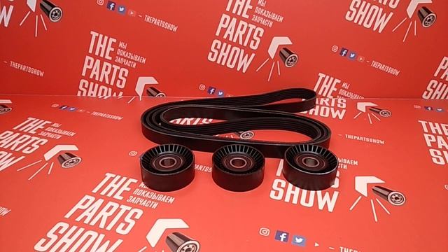 Dodge Caliber, Chrysler Sebring - комплект замены приводного ремня и всех роликов к нему! смотреть онлайн