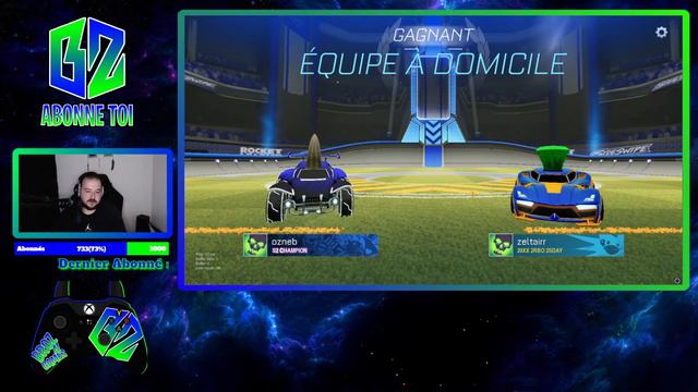 🔵🟢ROCKET LEAGUE SIDESWIPE - GAMES RANKED ET GAMES ABOS🟢🔵