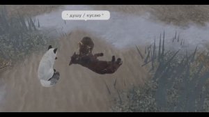 Мои боевые приёмы в котах Воителях в Роблокс