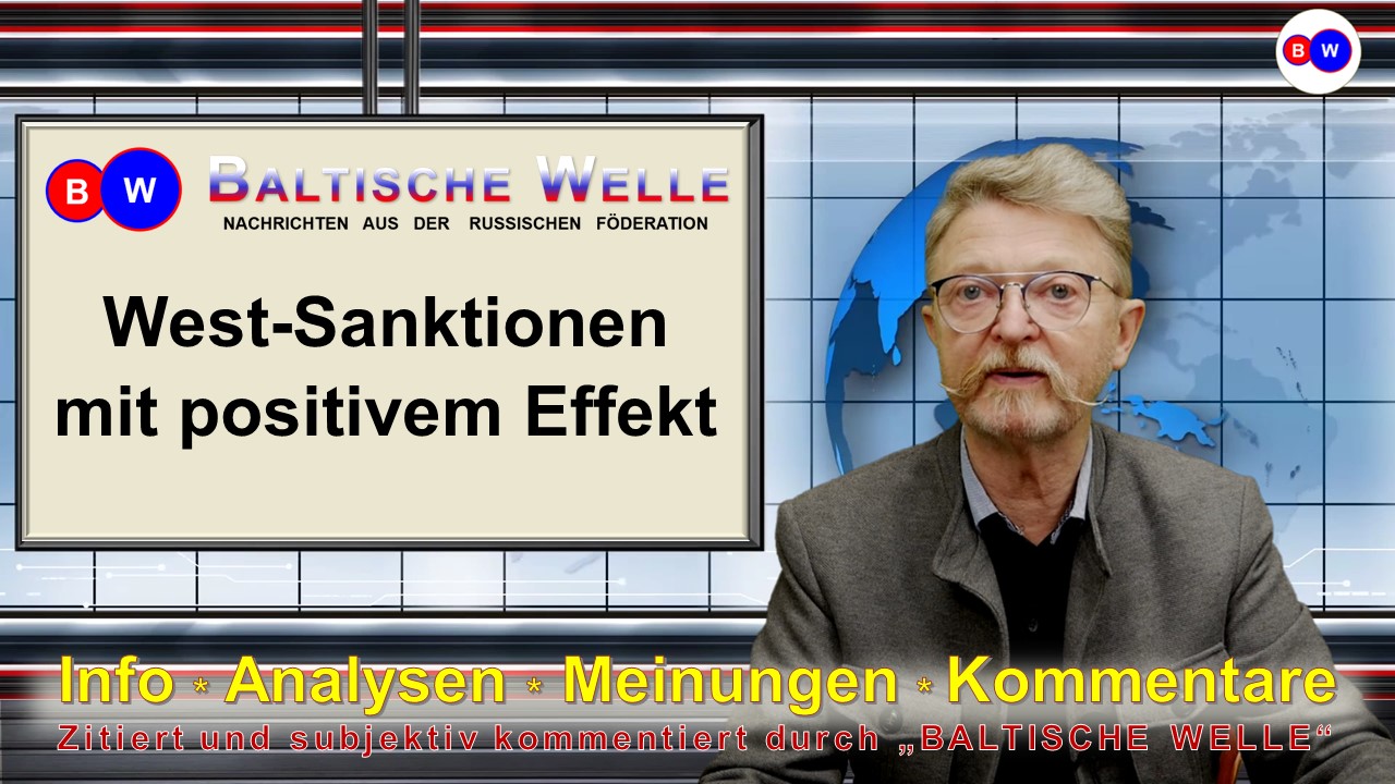 West-Sanktionen Mit Positivem Effekt