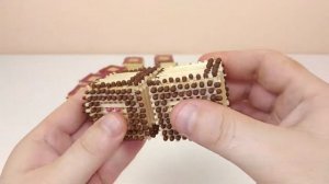 Танк из спичек без клея