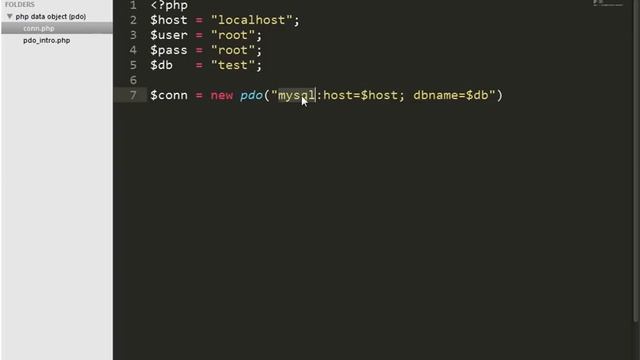 2 Connected with mysql database using pdo смотреть онлайн