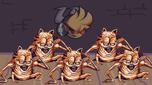 FNF Character Test | Creepy Gorefield | Gameplay VS Playground | FNF Mods смотреть онлайн