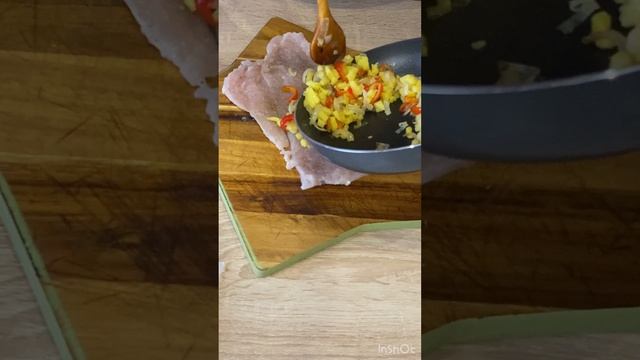 Куриная грудка. Мешочек с овощами. смотреть онлайн