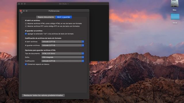 Text edit y la codificación UTF8 en MAc смотреть онлайн
