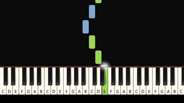 London Bridge (Is Falling Down) | BEGINNER Piano Tutorial смотреть онлайн