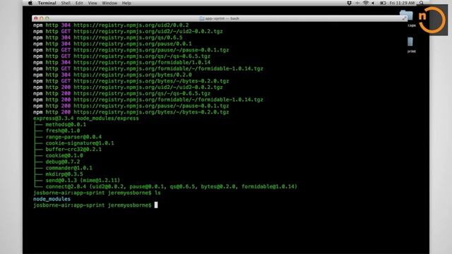 Node js A Jumpstart for Devs 02 Building our Project смотреть онлайн