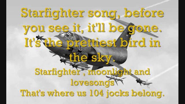 F-104 Starfighter Song смотреть онлайн