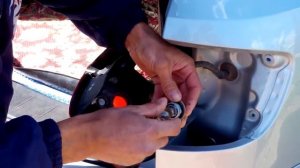 Замена лампочки топовых огней ssangyong kyron