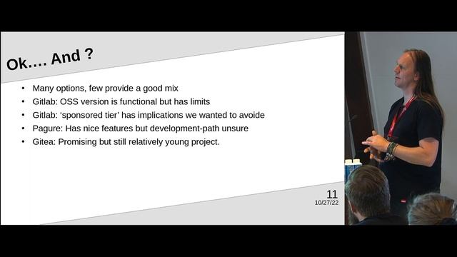 The journey from Phabricator to Gitea смотреть онлайн