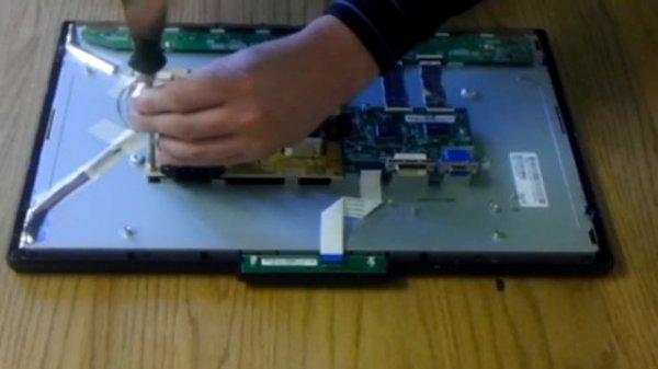 Acer AL1716 AL1916W AL2017 AL2416W LCD Computer Video Monitor Repair Teardown & Reassembly