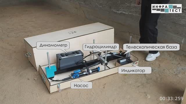 Статический прибор Инфратест для определения модуля деформации согласно ГОСТ Р 59866-2022 смотреть онлайн