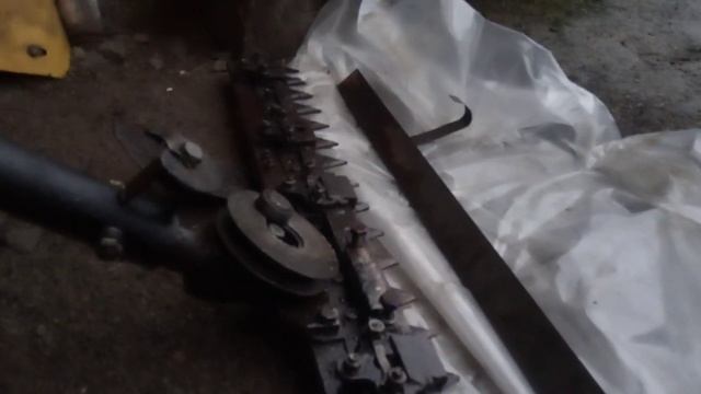 Косилка сегментная КН-1.1 для мотоблока. смотреть онлайн