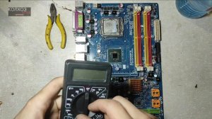 Лайтовый ремонтик материнской платы GA-P35-DS3L