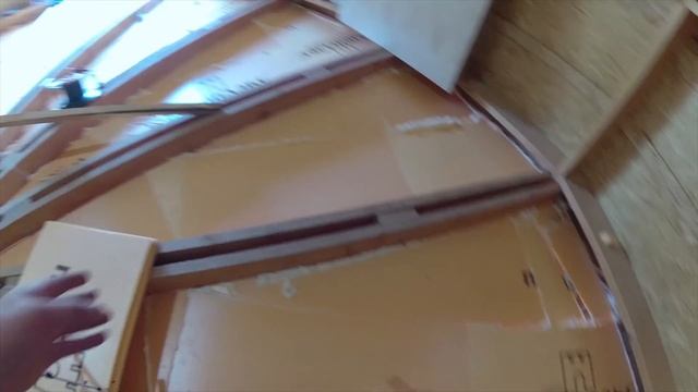 Строительство Купольного дома Добросфера Z8 своими руками. Часть 4. Ковер, сетка, POLYNOR смотреть онлайн