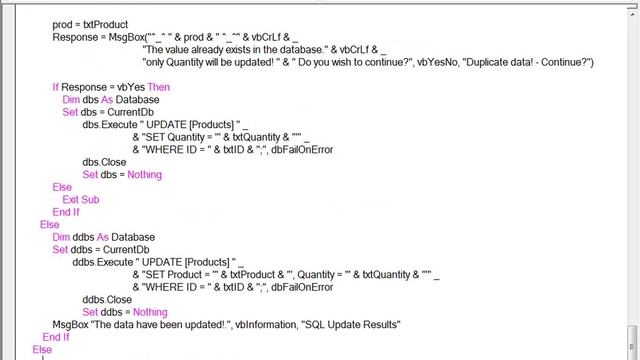 How to INSERT UPDATE and DELETE Records From a Table (Executing SQL Statements in VBA) Part 4/5 смотреть онлайн