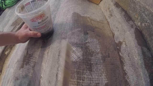 Making Fiberglass Putty and Patching Hull // Project Glastron/Vlog #9 смотреть онлайн